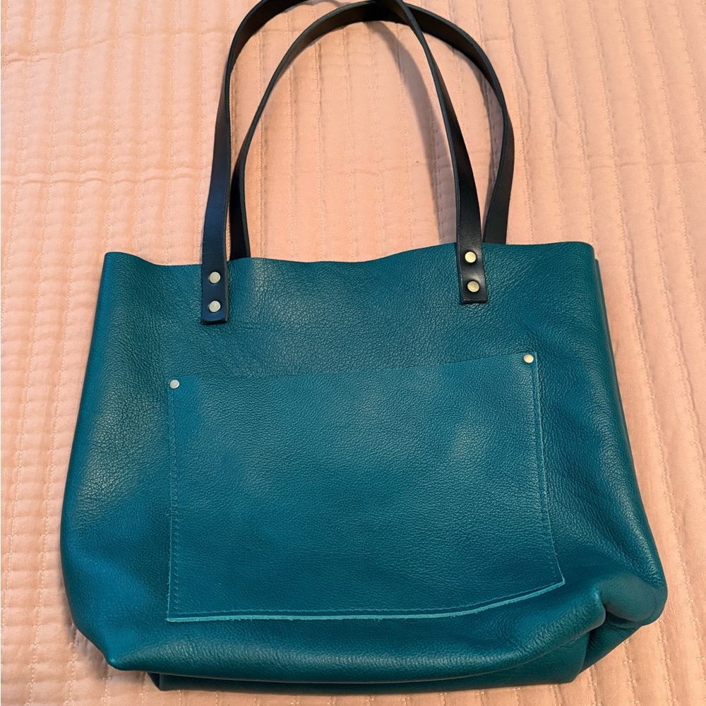 Portland Leather Goods Medium Seaglass Tote